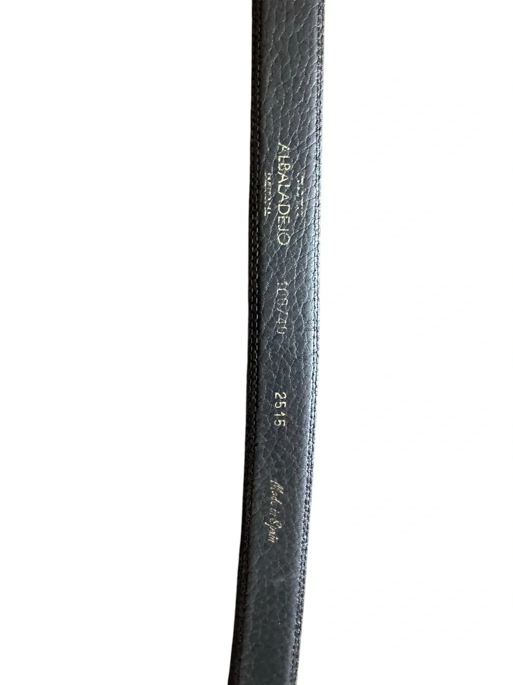 Carmina's timeless, classic plain dress belt size 40